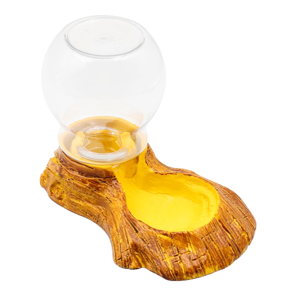 ZONADAH Reptile Water Basin Pet Automatic Waterer Dispenser Reptile Water Feeder Turtle Feeding Food Dish for Reptile Amphibians Tortoise Lizard Hamster
