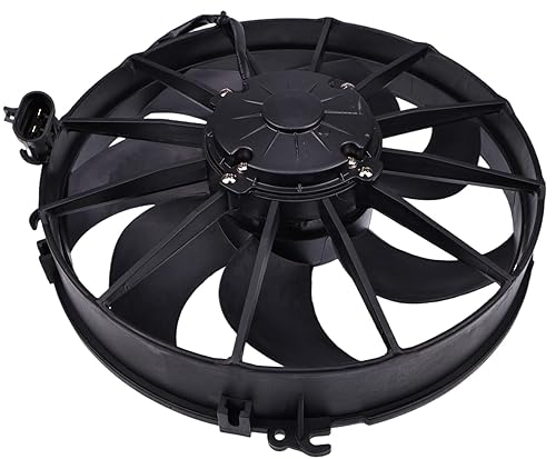 LSSOCH Nuevo 30103202 - Ventilador extractor de 12 pulgadas, hoja curvada, 1870 CFM, compatible con SPAL VA01-AP90VLL-66A