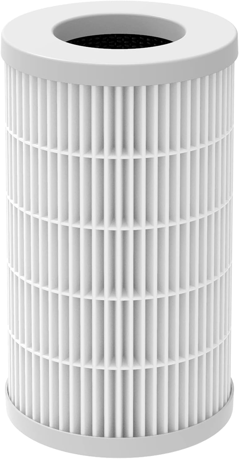 PINREK Air Purifier Filter Replacement, 3-in-1 True HEPA Fit for F001 Air Purifier, 1 Pack HP001