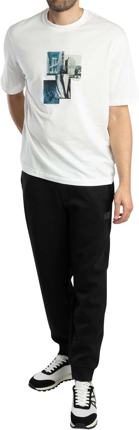 Armani Exchange Mens Box Logo Jogger - Image 6