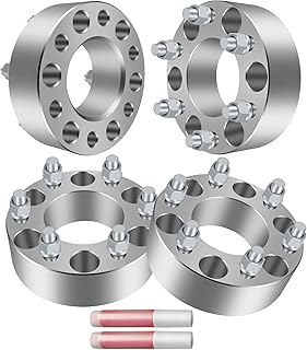 GDSMOTU 6x135 to 6x135 Wheel Spacers with 6 Lug, 10.9 Grade 14x2 Stud 2” 87.1mm hub Center Fit for FU-150 04-15,for Expedition 03-14,for Mark LT 06-14,for Navigator 03-14,Set of 4