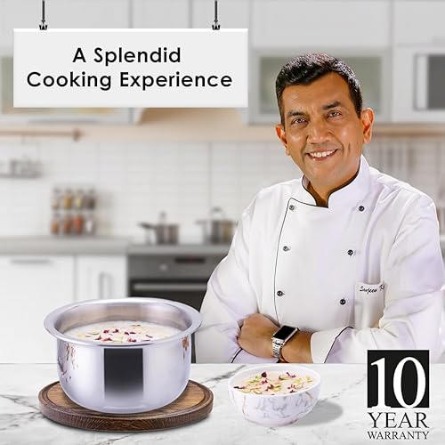 Miniatura 3 de Wonderchef Nigella Triply - Olla de cocina (acero inoxidable, 7.1 in)