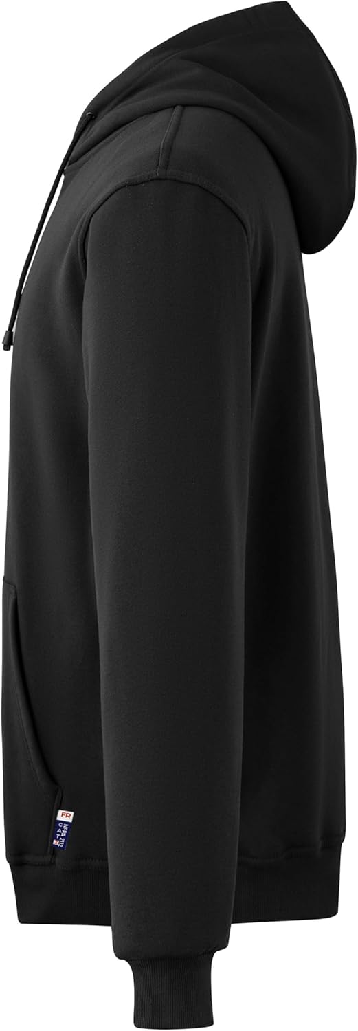 Ubon FR Hoodies for Men Pullover Flame Resistant Hooded Sweatshirts 14 oz Cotton Fleece - Image 3