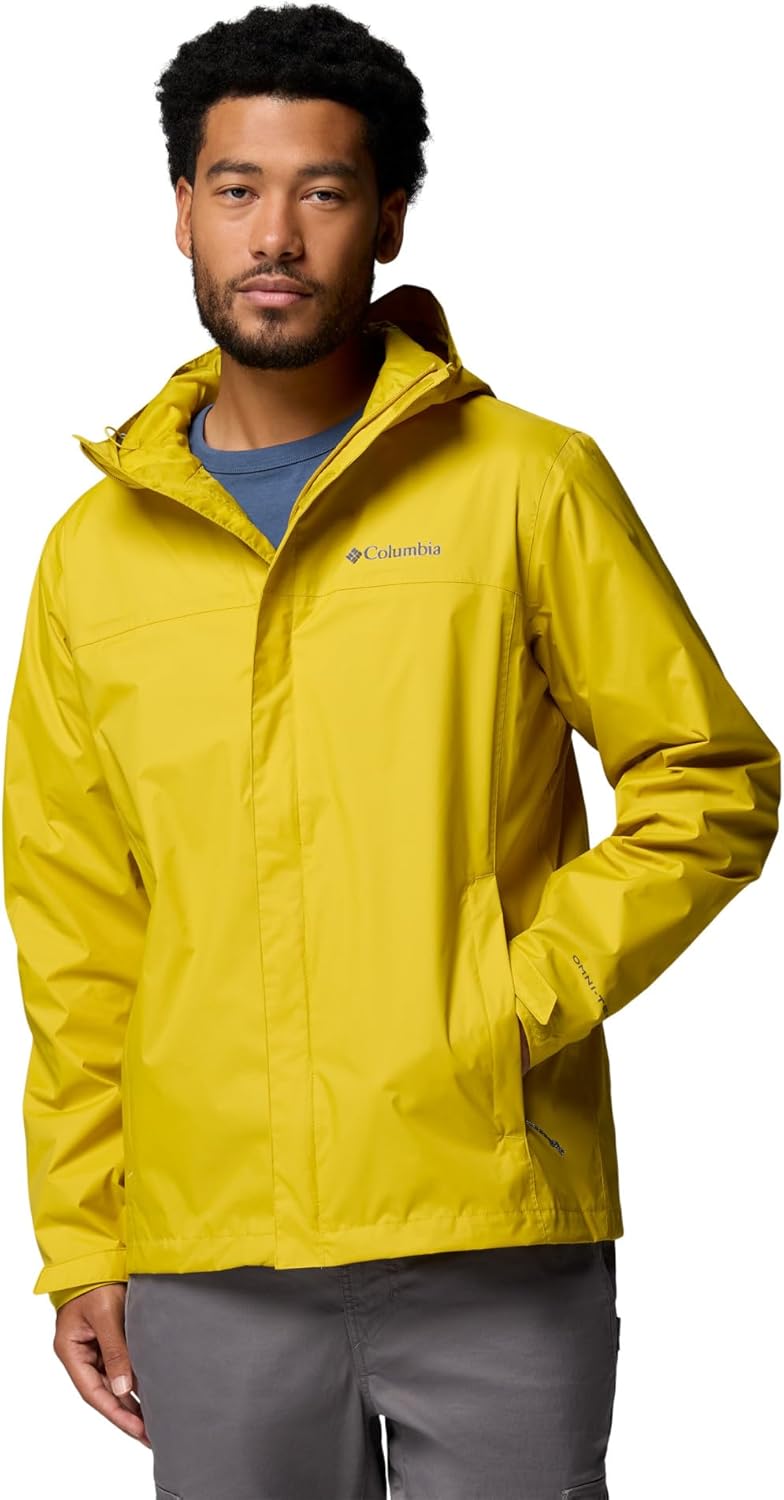 Columbia Men's Watertight II Waterproof Rain Jacket, Antique Moss, Large