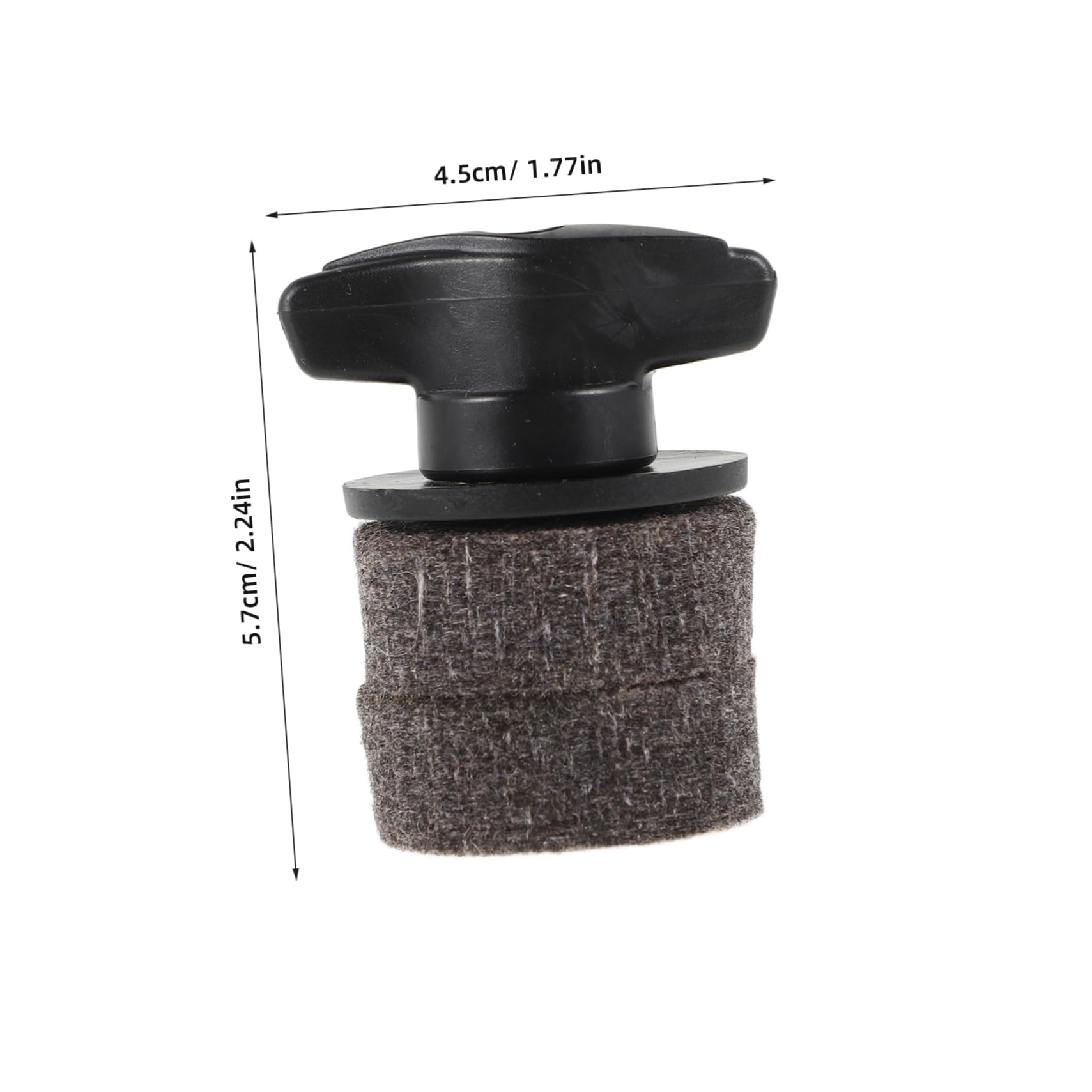 ERINGOGO Cymbal Holder Set Complete Kit Hand-tightening Knob Clutch Felt Drum Mute Pads Clamp Crash Pad