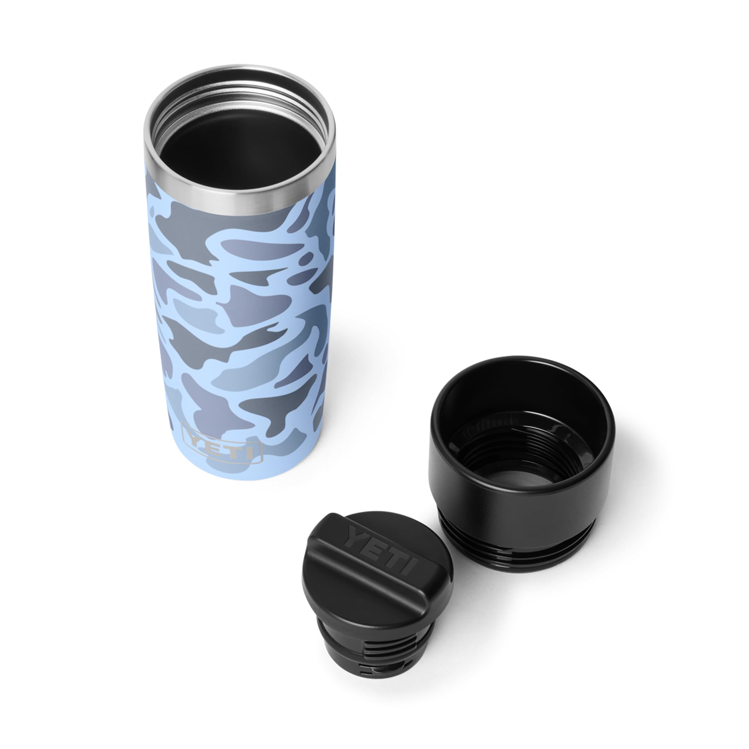 YETI Rambler 16 oz Travel Bottle, Stainless Steel, Vacuum