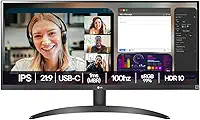 Monitor LG UltraWide™ - Tela IPS de 29', 21:9, HDR10, sRGB 99%, 100Hz - 29WQ500
