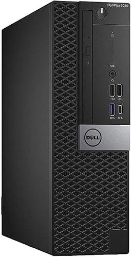 Dell 7050 SFF Desktop Intel i7-6700 UP to 400GHz 32GB DDR4 Nuevo SSD NVMe de 512GB  HDD de 2TB incorporado AX200 Wi-Fi 6 BT Dual Monitor Soporta disponible en Yaxa Colombia