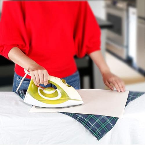 Miniatura 4 de SS SHOVAN 3 hojas de teflón de PTFE blanco para hojas de transferencia de prensa de calor, 16 x 20 pulgadas, papel de transferencia de calor