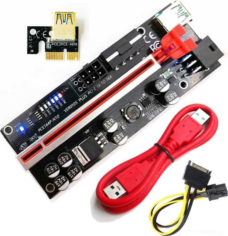 See full amazon price history chart for CARE CASE® VER011 pro PCI-E Riser Upgraded Version PCIE 1x 16x PCI Express Riser Raiser V011 011 pro gpu Ver011 RISERS Rizer for Bitcoin & Crypto Mining Ethereum Mining Etc, Red CARE CASE® VER011 pro PCI-E Riser Upgraded Version PCIE 1x 16x PCI Express Riser Raiser V011 011 pro gpu Ver011 RISERS Rizer for Bitcoin & Crypto Mining Ethereum Mining Etc, Red (B0B3TG71VS) Amazon Price History, Amazon Price Tracker