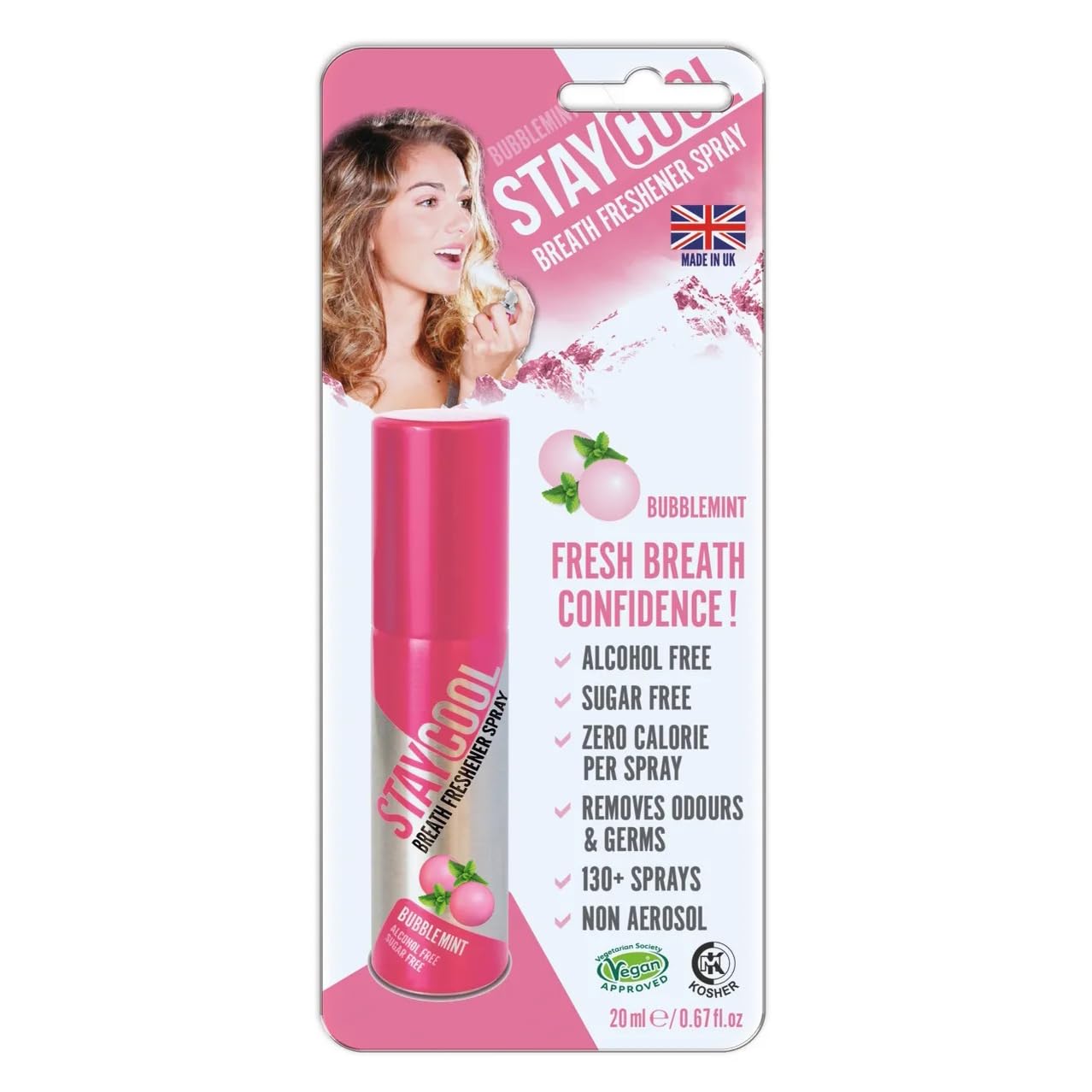 Breath Freshner Spray Bubblemint 20ml