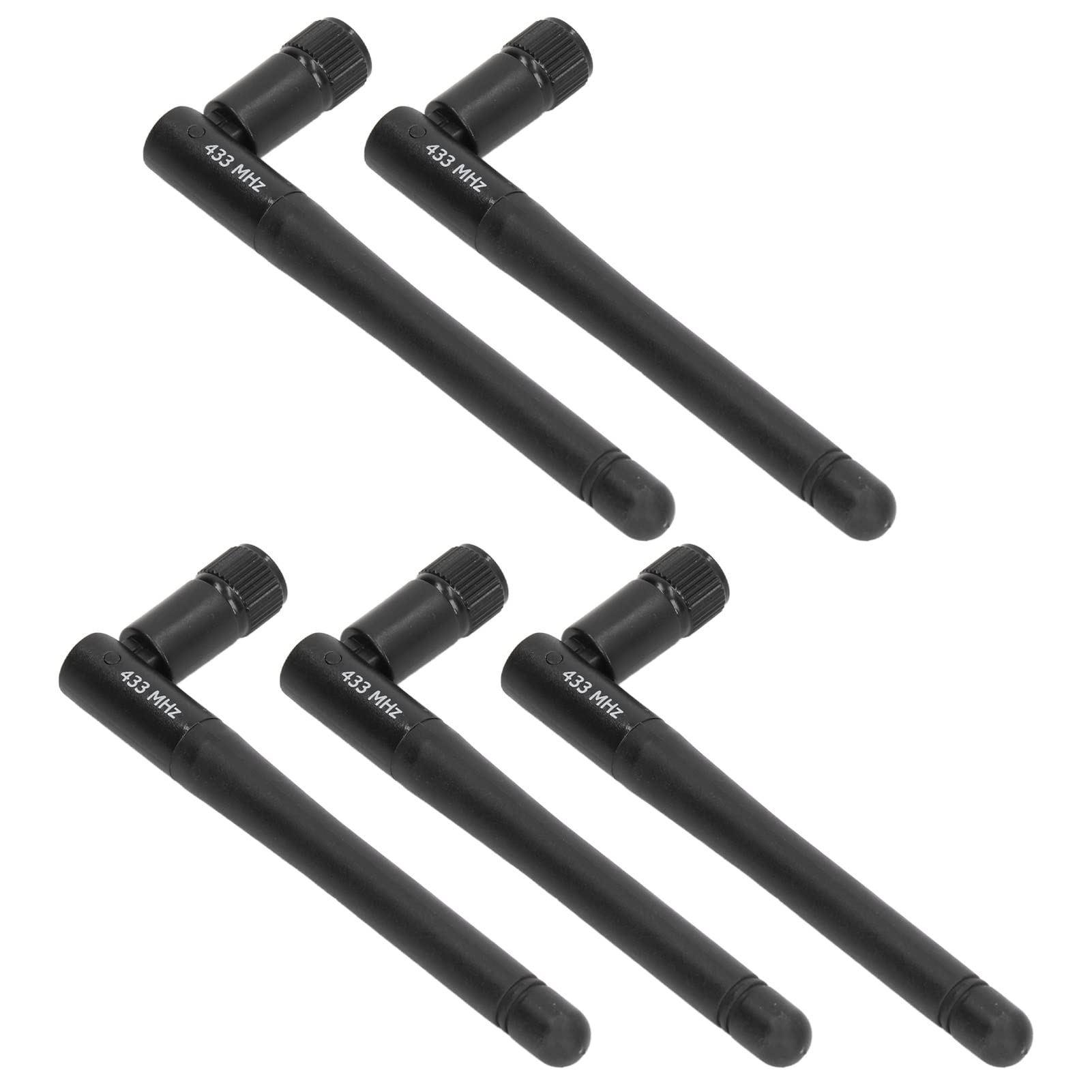 Antenna 5 Pezzi, Connettore Maschio SMA 423-433 MHz, Omnidirezionale per Comunicazione Wireless