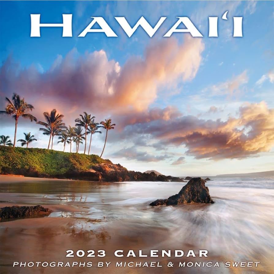 #9 Result of Monica sweet hawaii Hawaii Landscapes - 2023 Deluxe Wall Calendar - Photography by Michael and Monica Sweet - Amazon.com (NONE of the images is related to this website.) Monica sweet hawaii Hawaii Landscapes - 2023 Deluxe Wall Calendar - Photography by Michael and Monica Sweet - Amazon.com