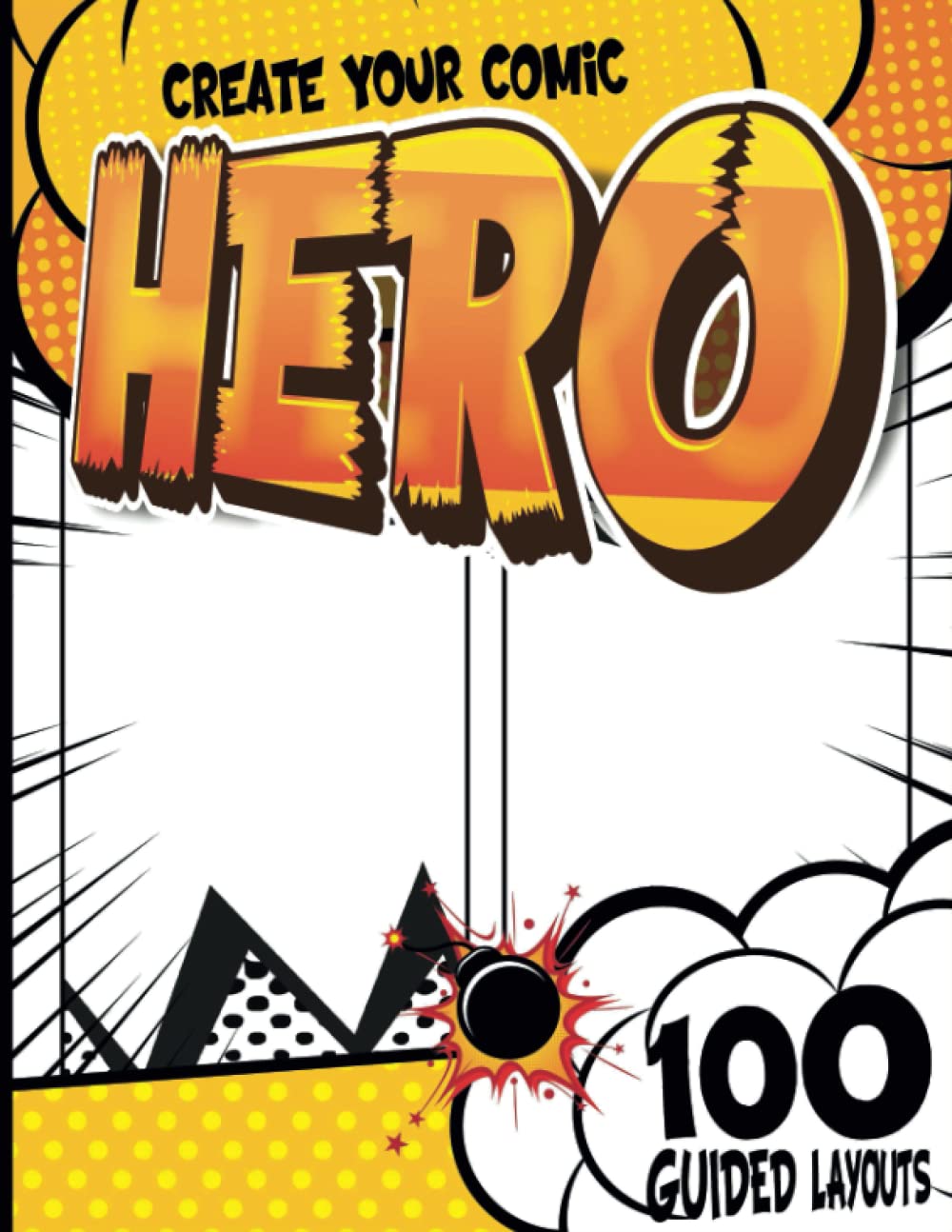 Children’s Sketch Pad: Blank Comic Book Drawing Books For Children Aged 9-12