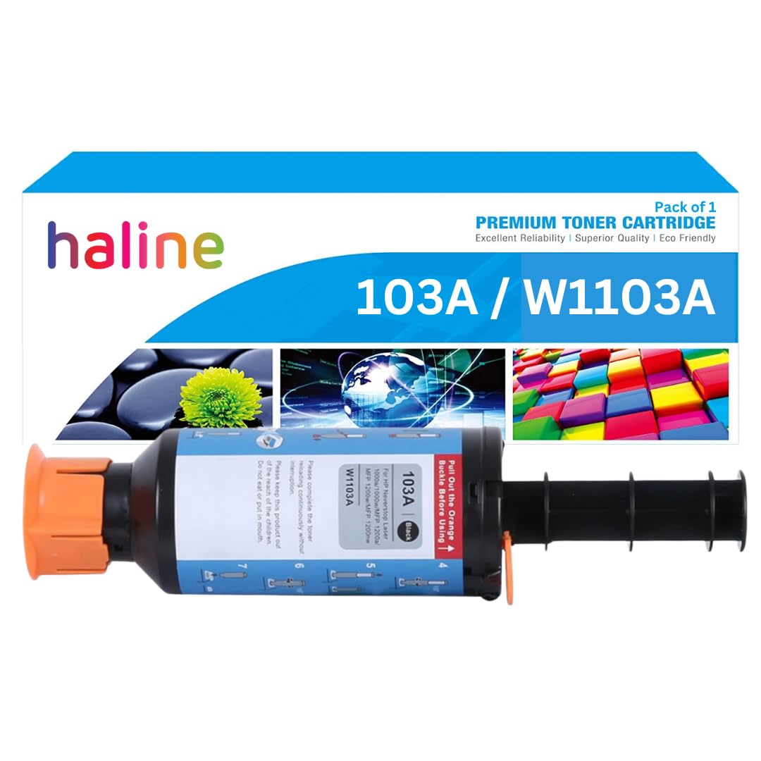 Haline 103A / W1103A Compatible Toner Reload Kit for HP Neverstop Laser Printer MFP 1000, 1000a,1000w,1005,1005c,1005w, 1020, 1020c, 1020w,1200, 1200a and 1200w Printers-image-36