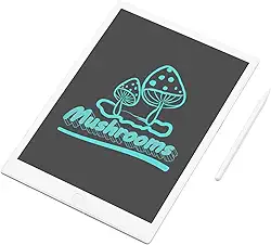 dalisp Tablet de escrita LCD de 13 polegadas com tela monocromática com caneta para desenhar, escrever e fazer anotações Leaving Mages r Toddlers Boys Girls & Ad Black