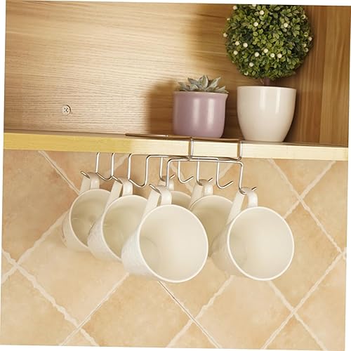 Miniatura 4 de Estante de almacenamiento de almacenamiento estantes de almacenamiento soporte de taza tazas de café de vidrio Soporte colgante de ropa Soporte de