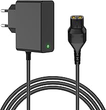 5,5V Ladekabel Ladegerät für Kärcher Fenstersauger WV 2, Ersatz Netzteil für WV 1 Plus, WV1, WV 5 Plus N, WV5, WV 2 Plus N, WV5 Premium, WV Classic, WV Easy, KV4, KWI 1 Fensterreiniger 600ma