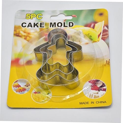 Miniatura 8 de NOLITOY 9 Pcs Animal Cookie Cutter Silicone Molds for Chocolate Cookie Molds Stainless Steel Cookie Cutter Molde Para Pastel Christmas Tree Cake