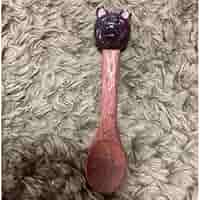 はしもとみお　木彫り熊スプーン　未使用品　木彫　熊 はしもとみお 木彫 クマ スプーン