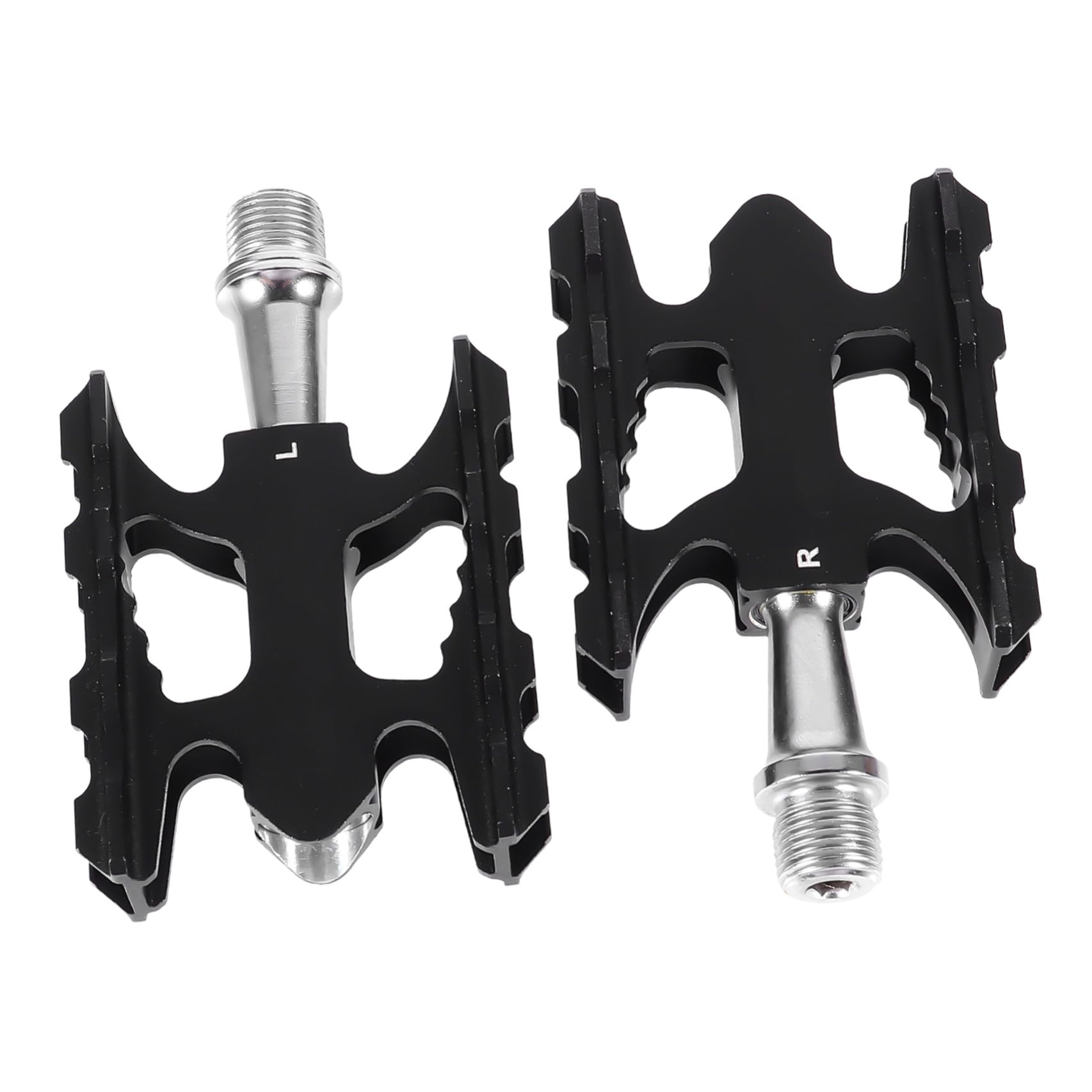 VANZACK Pedales de Bicicleta Planos Antideslizantes para Ciclismo Accesorios de Aleación Ligeros para Montaña y Carretera Repuestos para Pedales