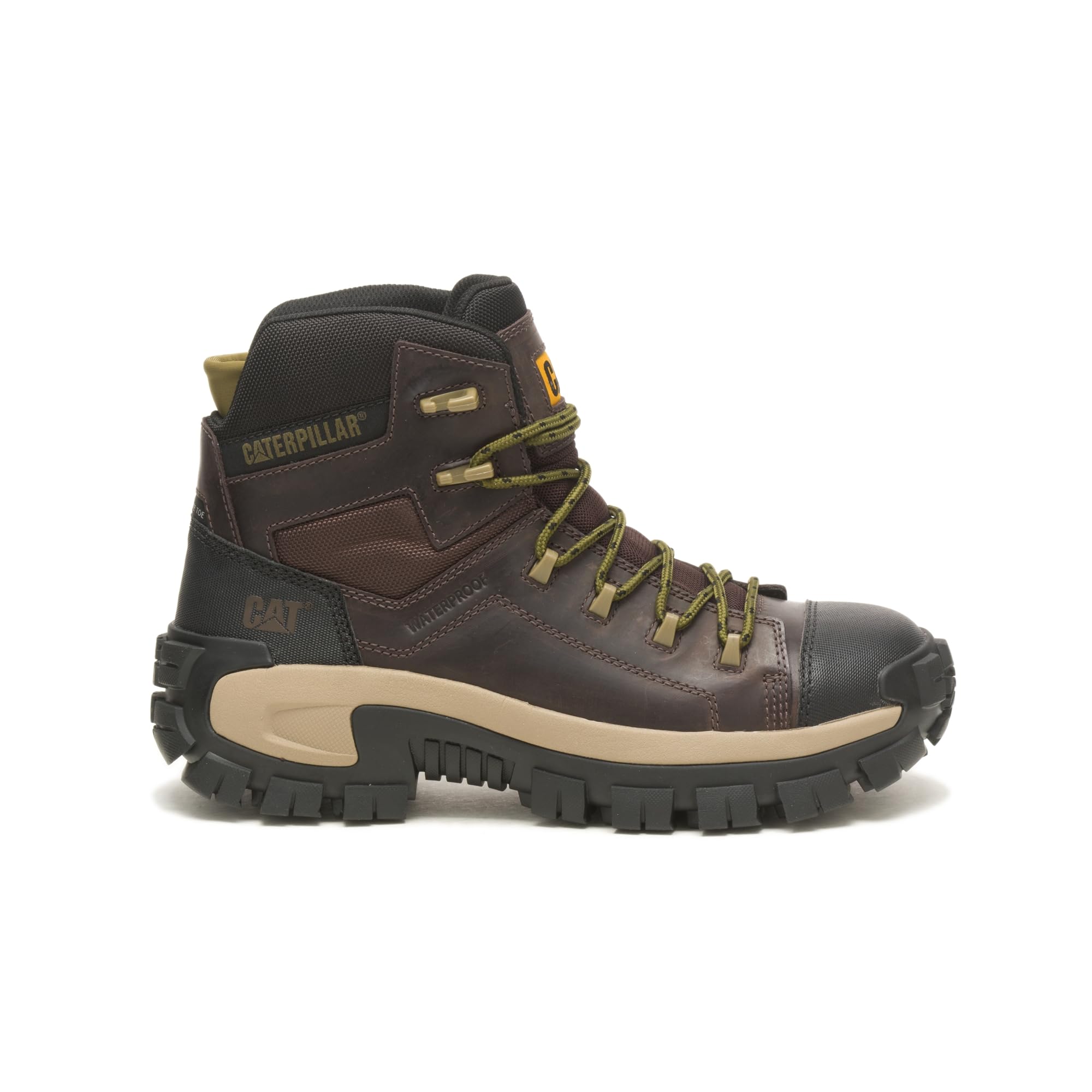 CATMen's Caterpillar, Invader Hiker Waterproof Comp Toe Work Boot