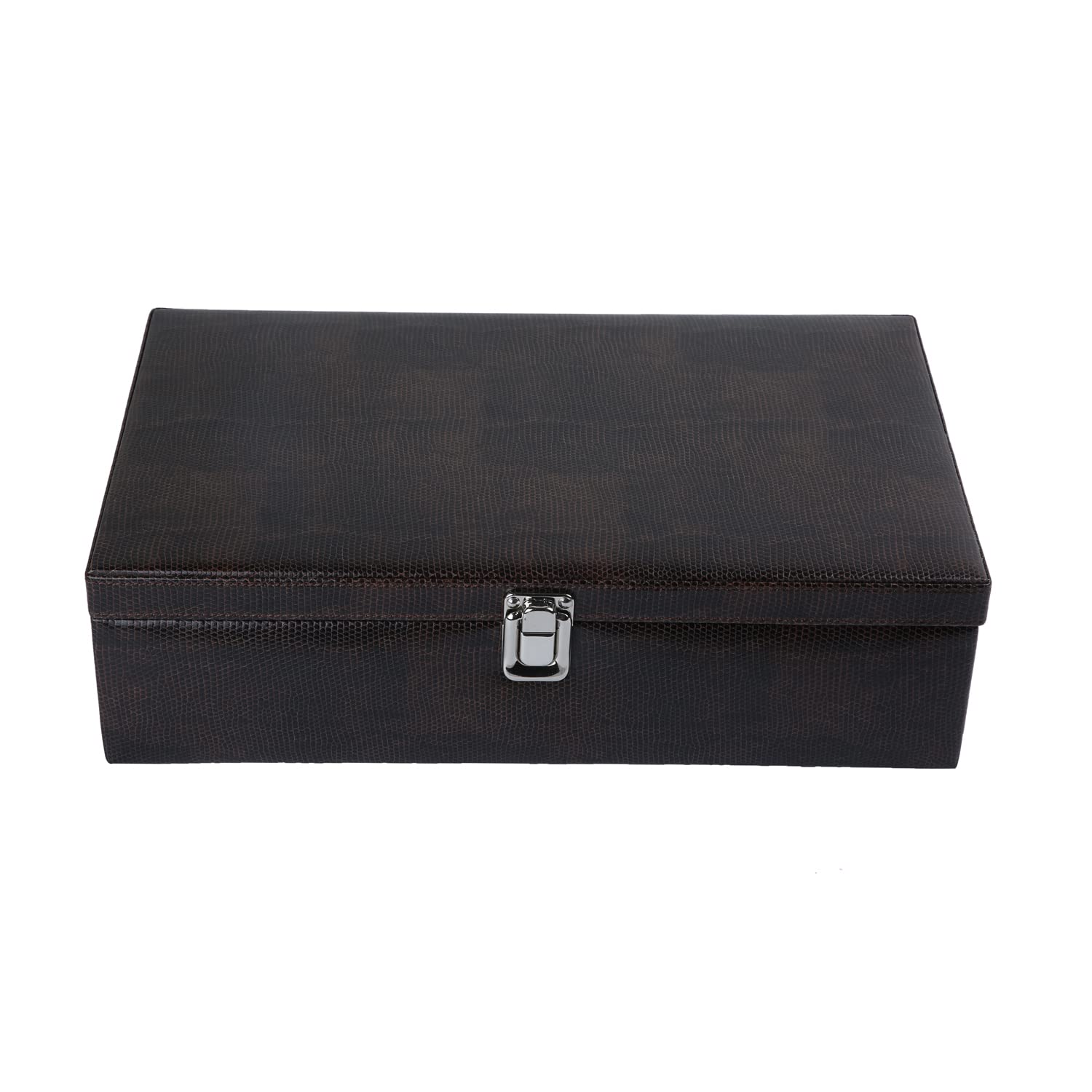 THE CASE PU Leather Jewellery Cum Watch Box for 6 Slots Sunglass Box For 3 Slots Jewellery, Chain, Earring, Rings, Cufflinks other small jewellery box -Colour Brown (B0CSYFJTL9) Amazon Price History, Amazon Price Tracker