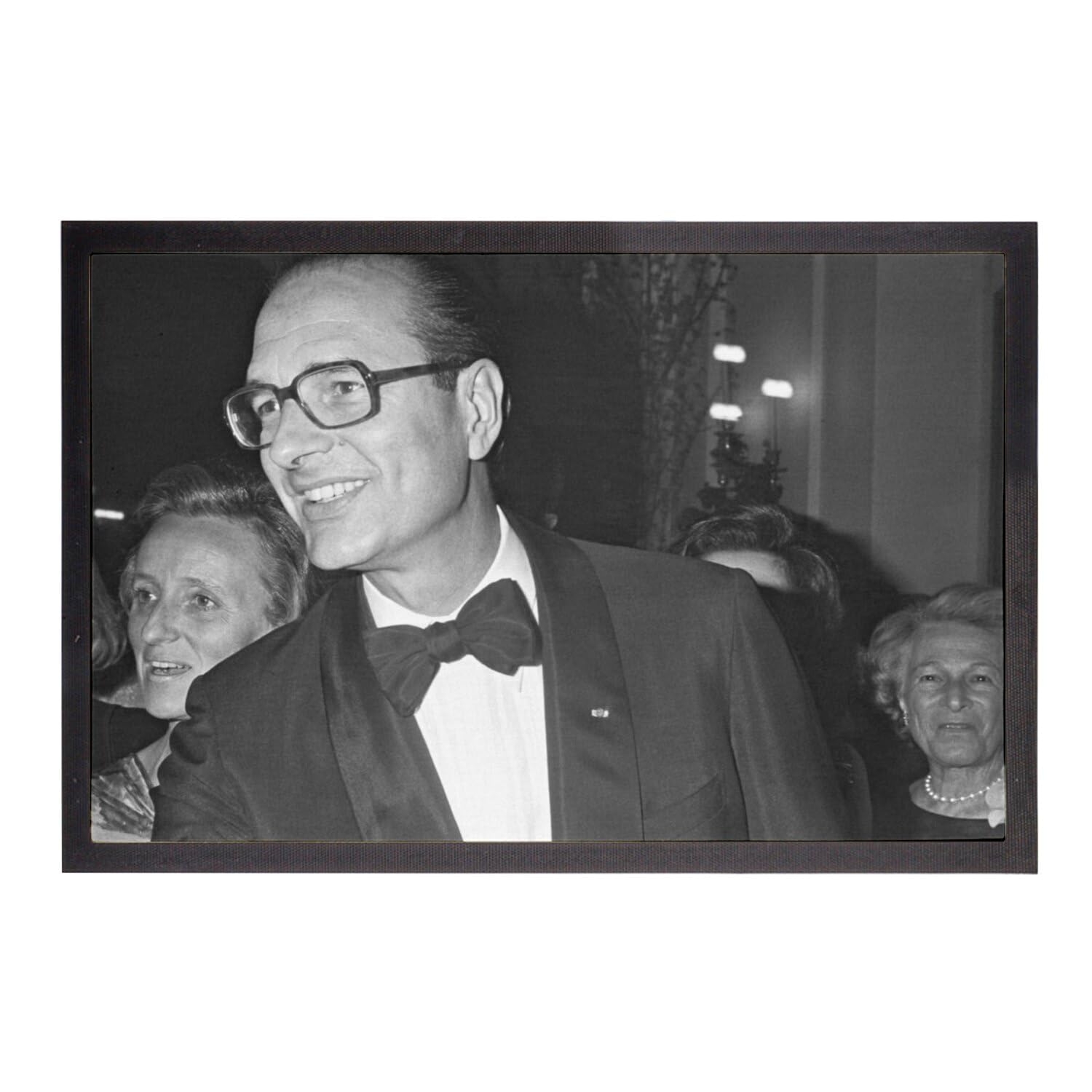 Paillasson Jacques Chirac Swag idée cadeau originale crémaillère 75x50