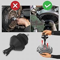 Vista 4 de Kit de herramientas de alineación de embrague, Herramienta de centrado de alineación de embrague, Herramienta de alineación de embrague de repuesto