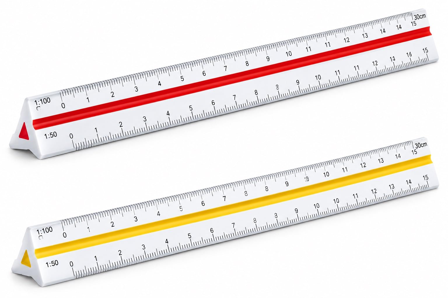KRYTONE.Fx® 30cm Plastic Triangular Scale Ruler 3 Sides for Architecture Drafting Architect Engineers Technical Measuring Tools-picture-16