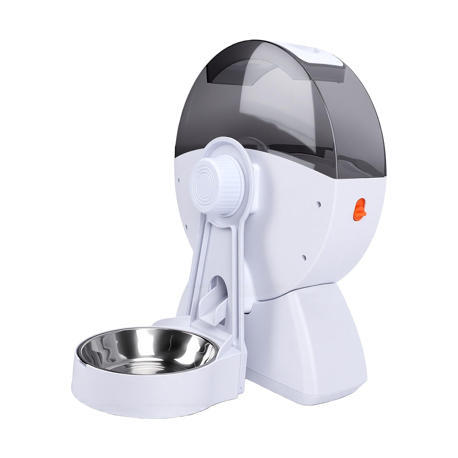 RIZGHWOY Distributeur Automatique pour Animaux, Gamelle Connectée avec Minuterie, Alimentation à Distance, Faible Consommation, Conception Anti-bourrage, pour Usage Intérieur, Fixation au