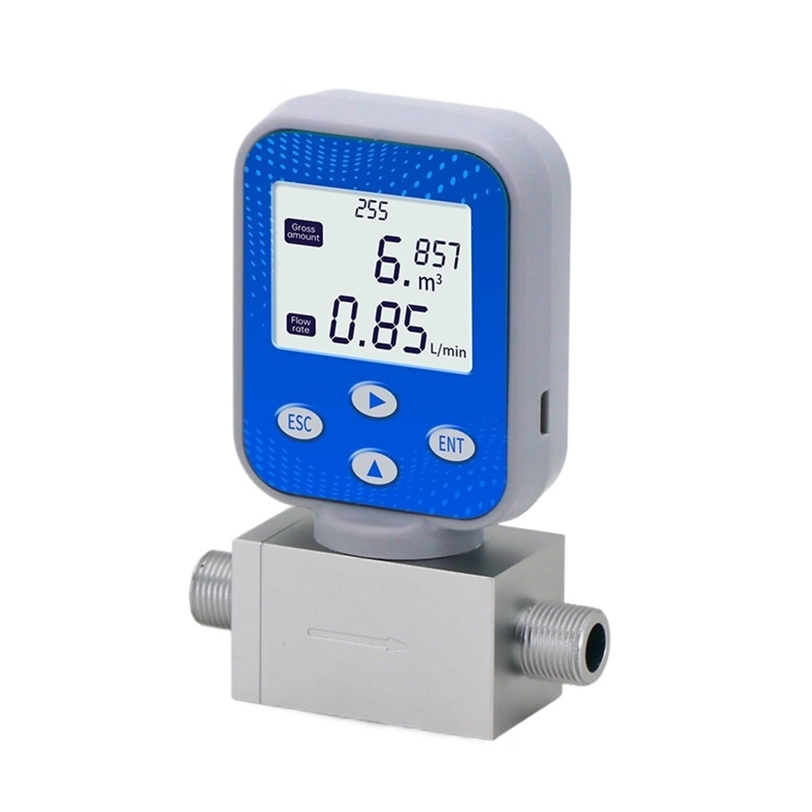 BALYDLUL G3/8G1/2G3/4 Hot Gas Flowmeter with External Thread(DN10)