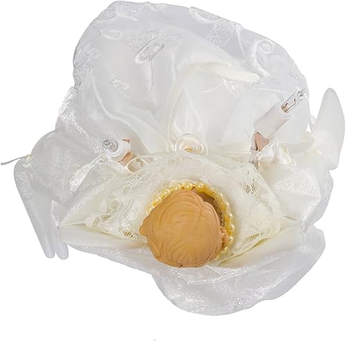 Miniatura 7 de Kurt Adler - Árbol de ángel de 10 pulgadas UL 10-dorado claromarfil