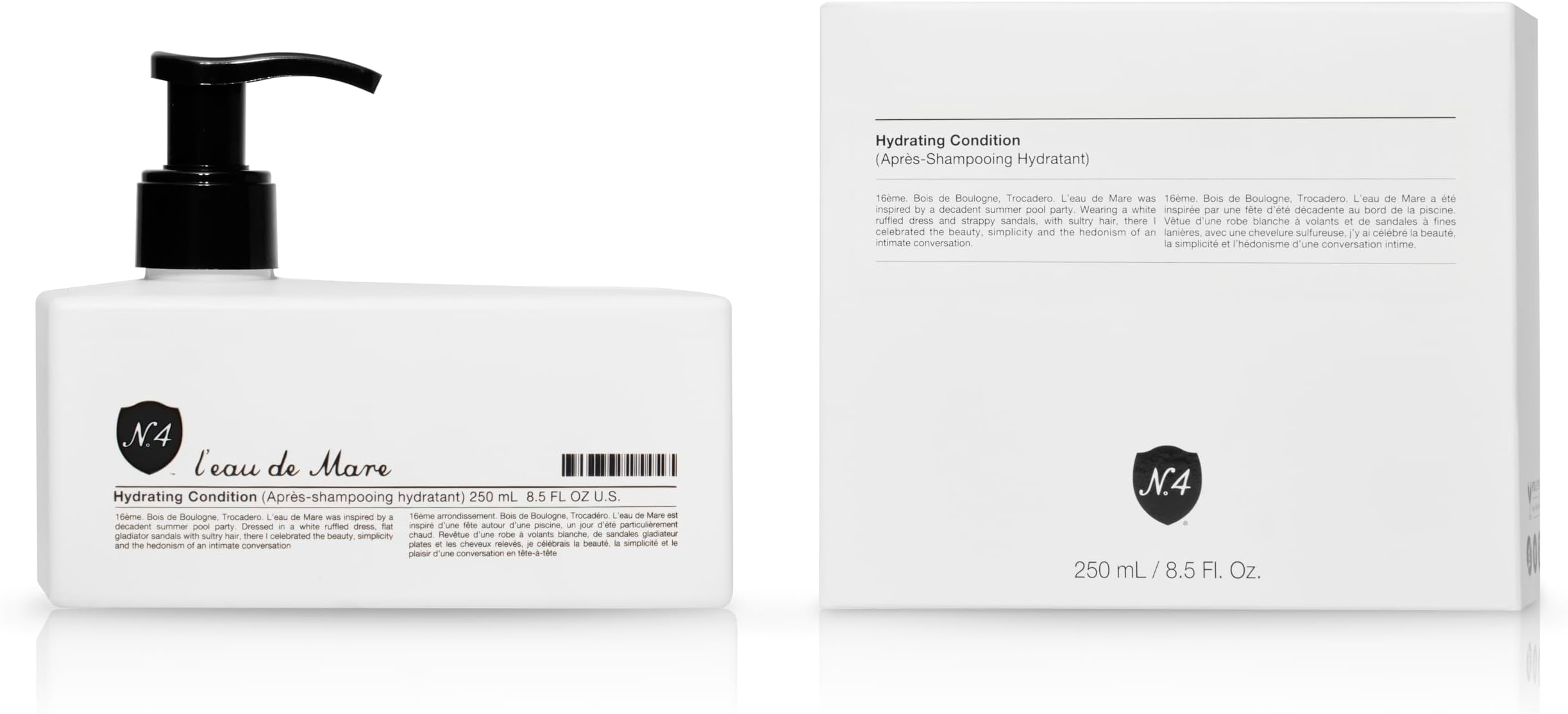 Number 4 Hydrating Hair Conditioner, Moisturizing Deep Conditioner for Dry, Damaged Hair, 8.5 oz