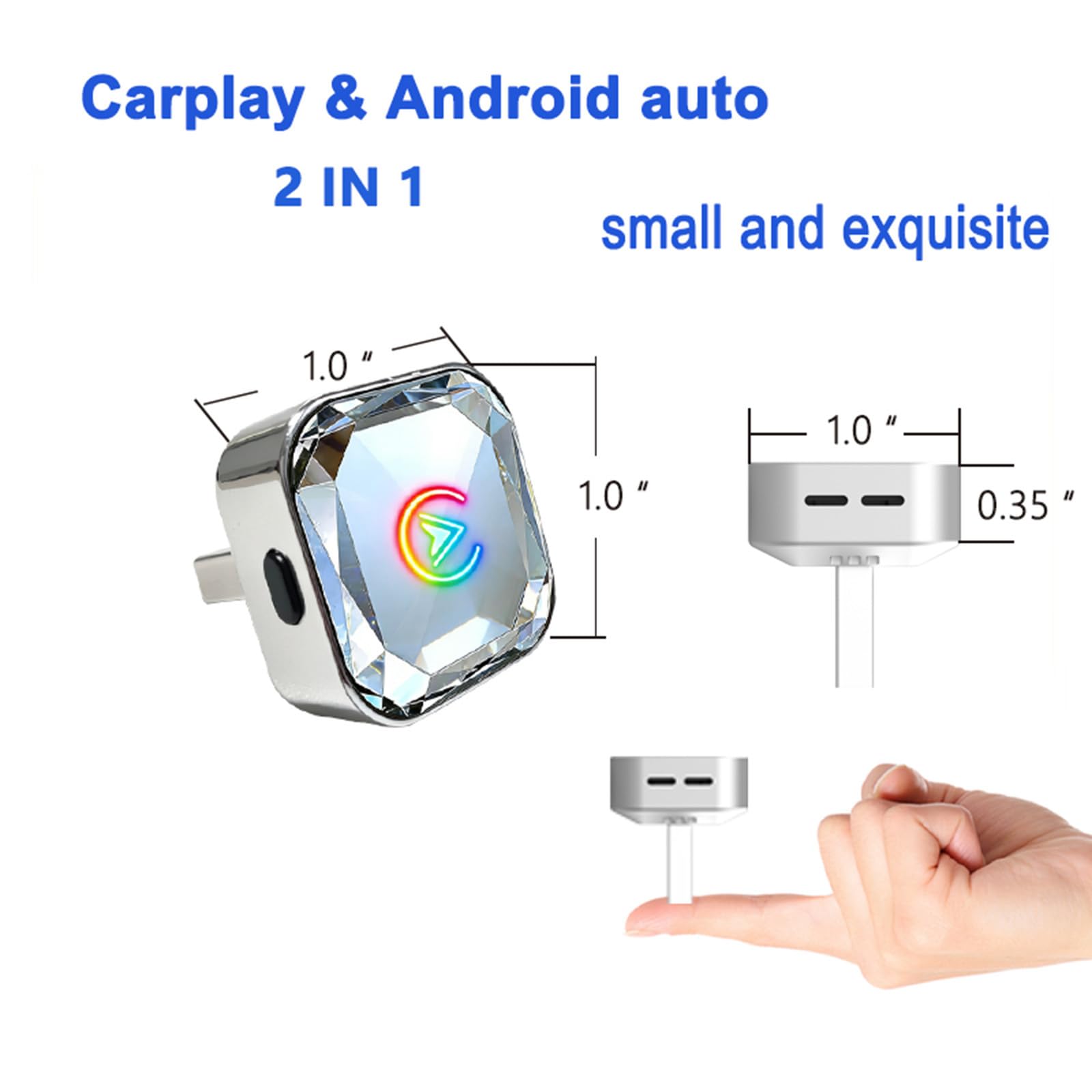 Adaptateurs CarPlay sans Fil pour Opel Combo Life 2018-2026
