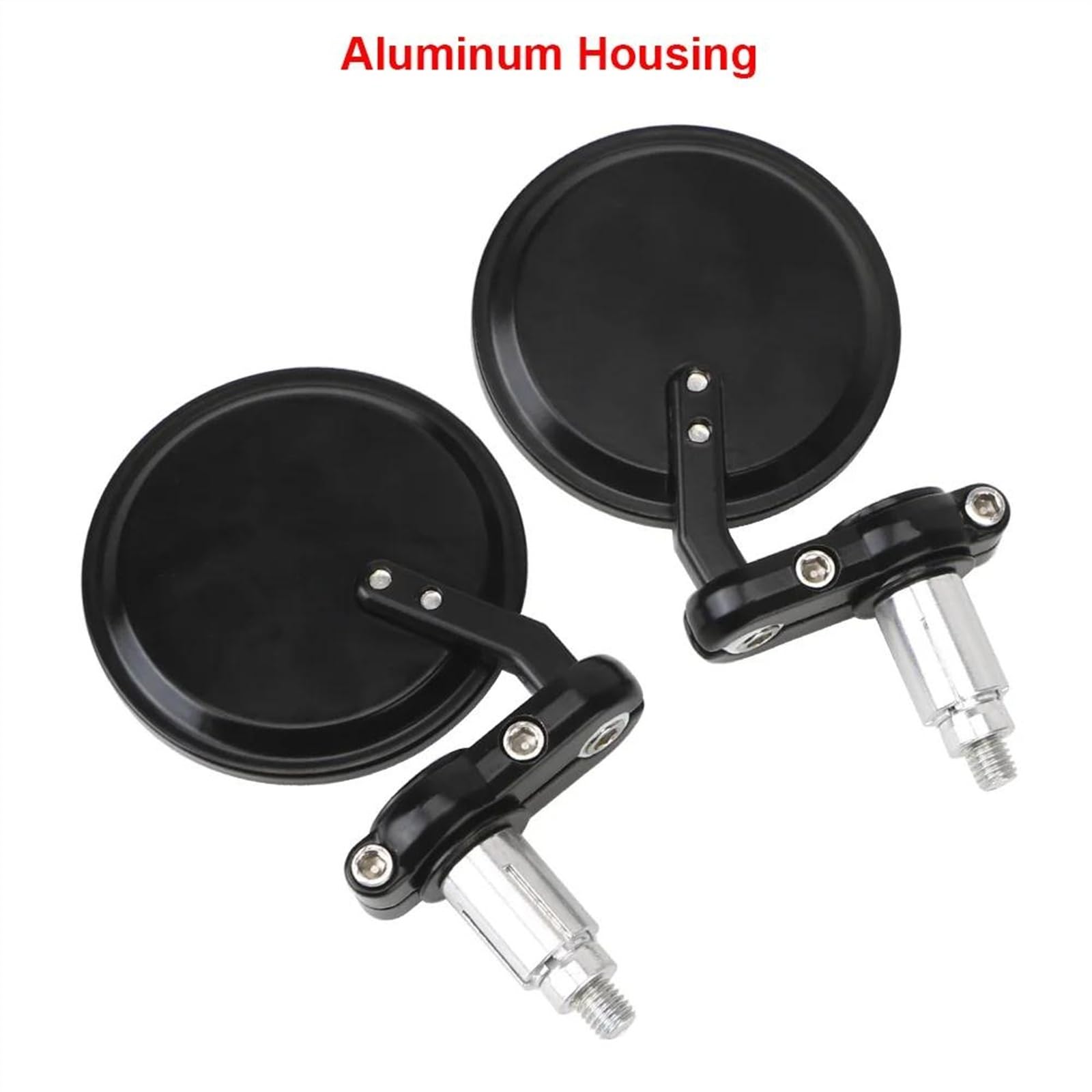 Motocicleta Retrovisores Espejos Retrovisores Universales Para Motocicleta 22mm Espejo Lateral Accesorios Para Motocicleta Barra Mango 2 Uds. Espejos Motocicleta Laterales