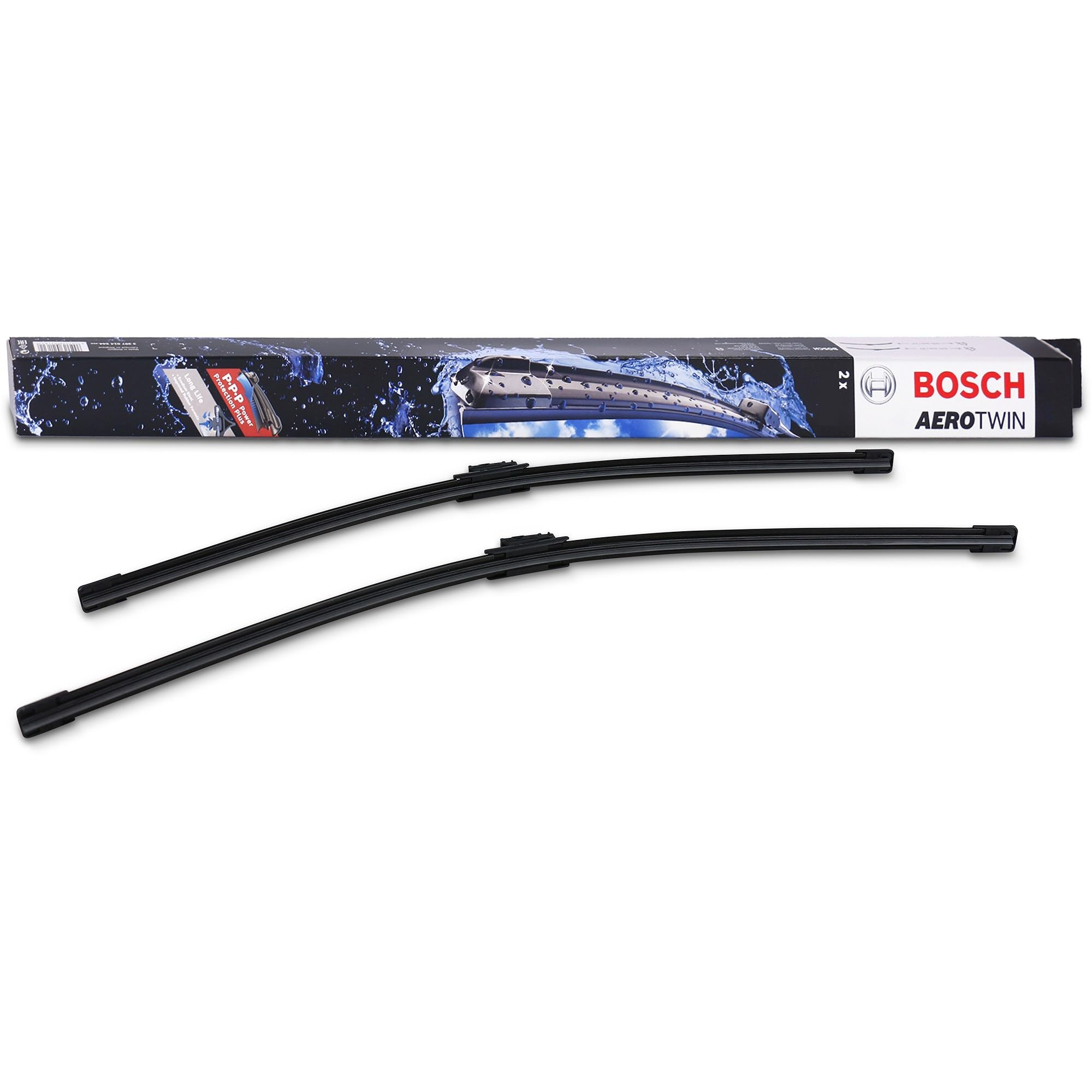 Tergicristalli Bosch Aerotwin A615S, Lunghezza 650mm/600mm, 1 set per parabrezza anteriore