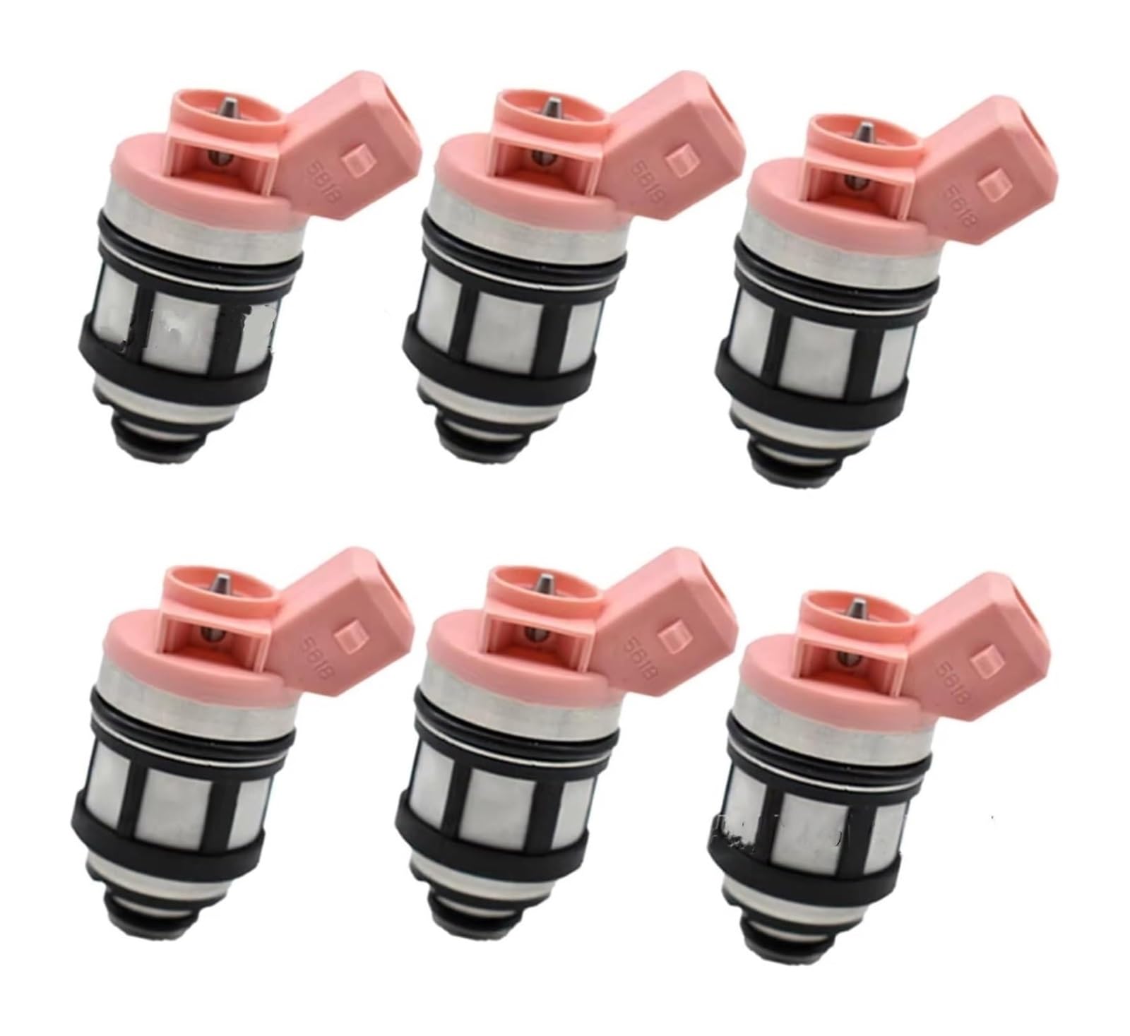 Qwqwfa One Color Petrol Fuel Injector For Nissan D21 For Pathfinder For Quest 3.0L Vg30e Car Accessories 6X Fuel Injector Js201 16600-88G10 Js20-1 Exhaust