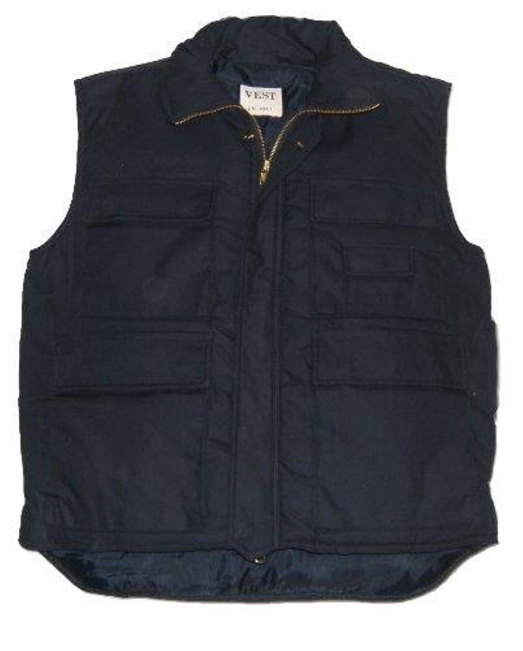 Army And Outdoors Navy Multi-Pocket Padded Bodywarmer Gilet (3Xl, )