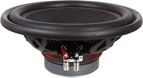 Miniatura 3 de Alphasonik HSW212 Hyper 200 Series 12 pulgadas 1200 vatios máx.  400 vatios RMS individual 4 ohmios subwoofer para automóvil con imán de alto grado