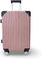 Mala de Viagem Padrão Bordo, 10kg, 4 Rodas Giratórias 360°, Rodinhas Duplas (ROSE)