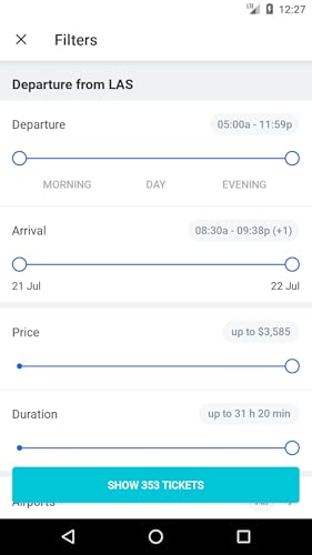 Airscanner - Booking cheap airline tickets