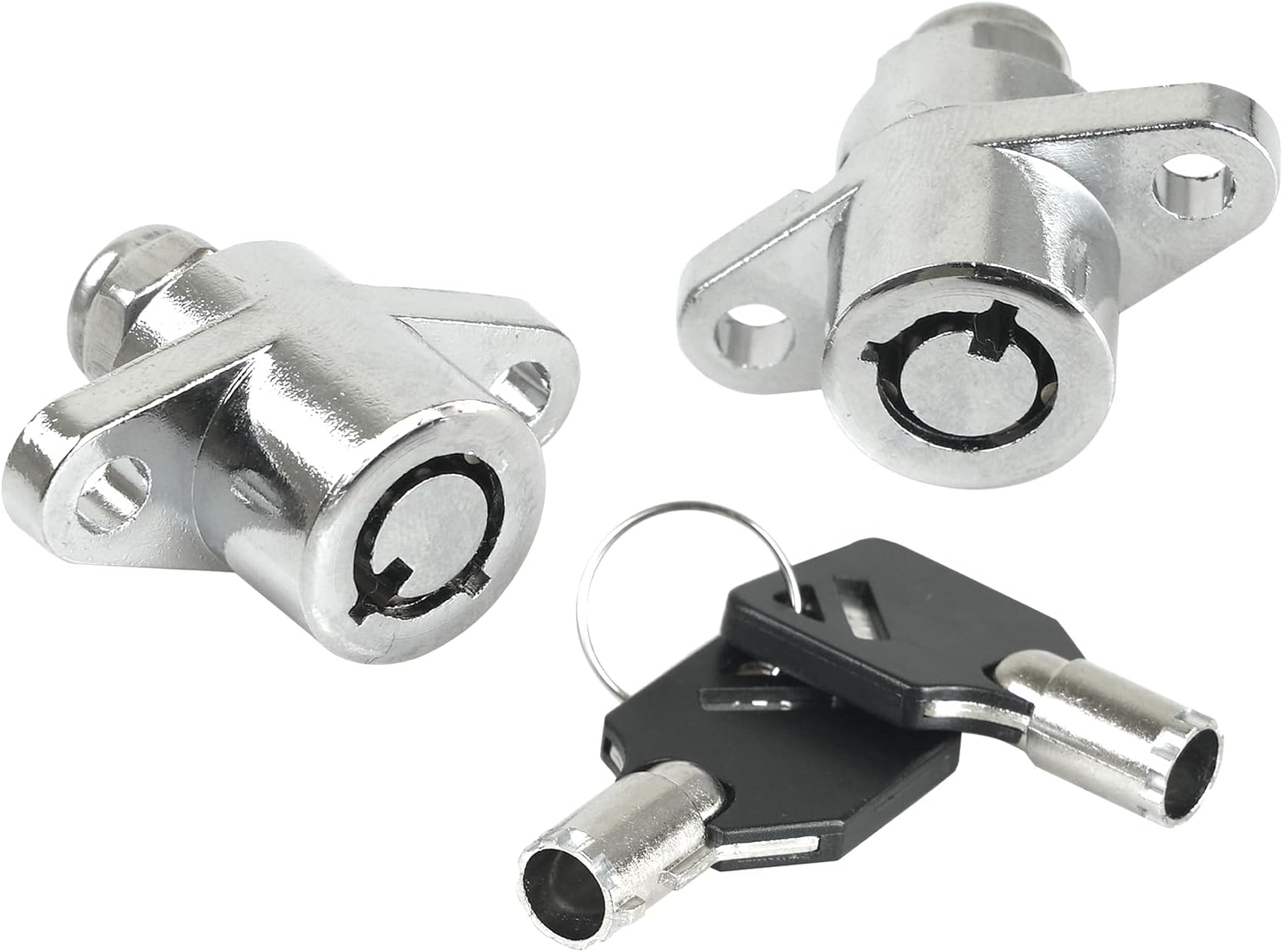Motorcycle Hard Saddlebag Locks Set with Keys Fits for Harley Touring Electra Glide Road Glide Street Glide Road King (2014-2024)
