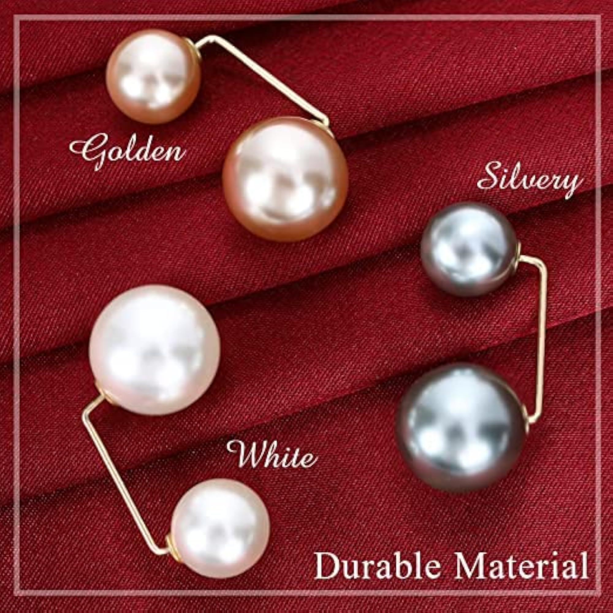 Artificial Pearl Brooch Pins for Wedding Party Decorations