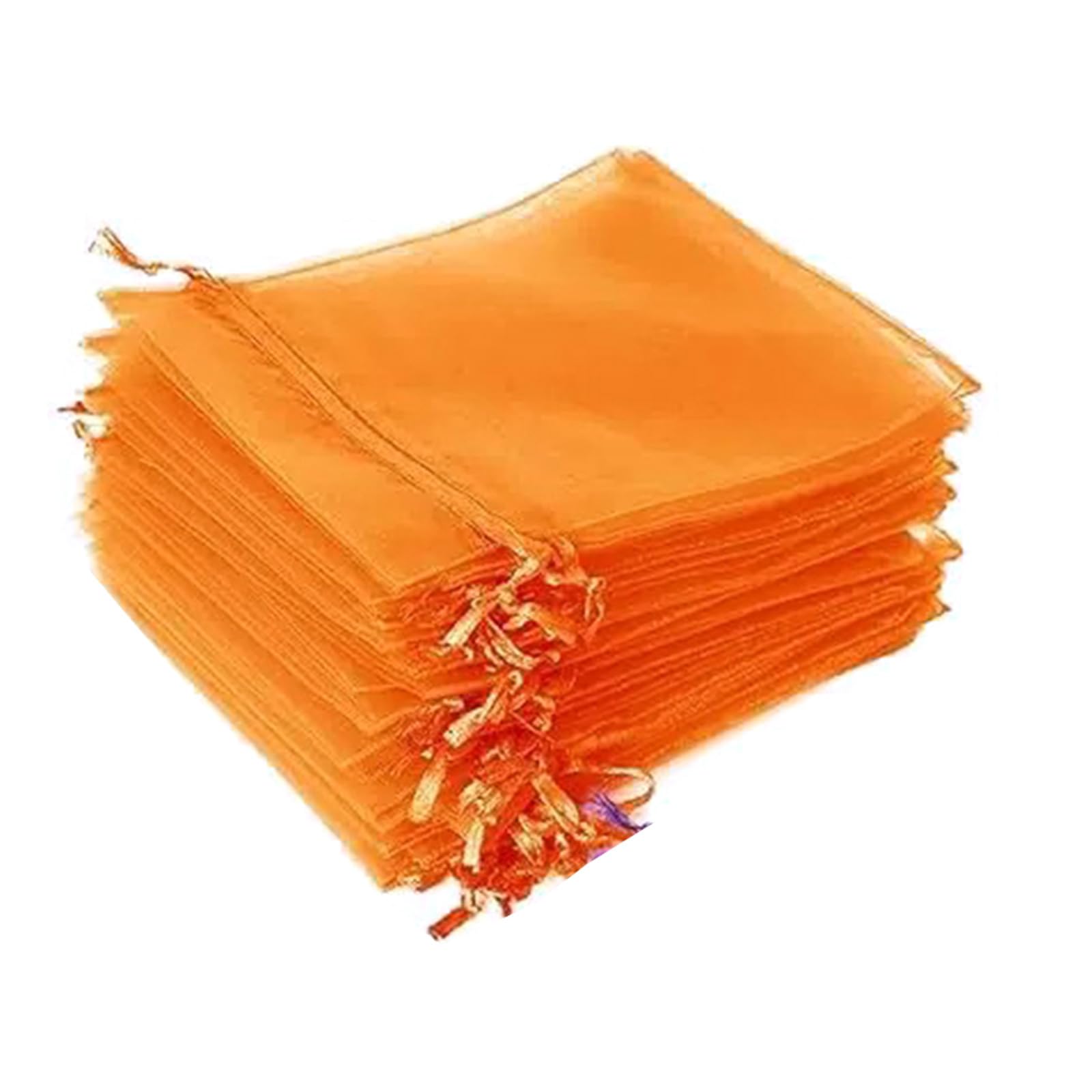 PANGBOER Festival Organza Candy Sacks Halloween Party Accessories with Bat Witches Silhouettes Decorations Pouches Halloween Organza Bags