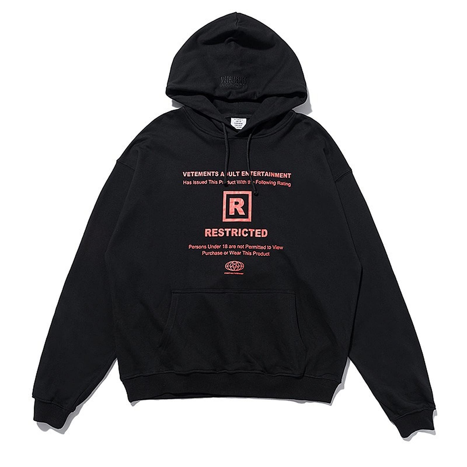Vetements Hoodie Letter Printing Trend Hip-hop Fashion Pullover Sweatshirt Streetwear Casual Couples