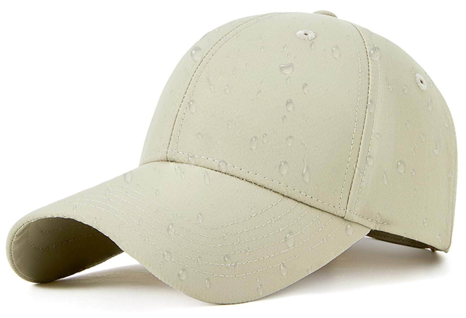 Waterproof Baseball Cap for Men Women Breathable UPF50+ Sport Outdoor Caps Quick Dry Adjustable Rain Hat