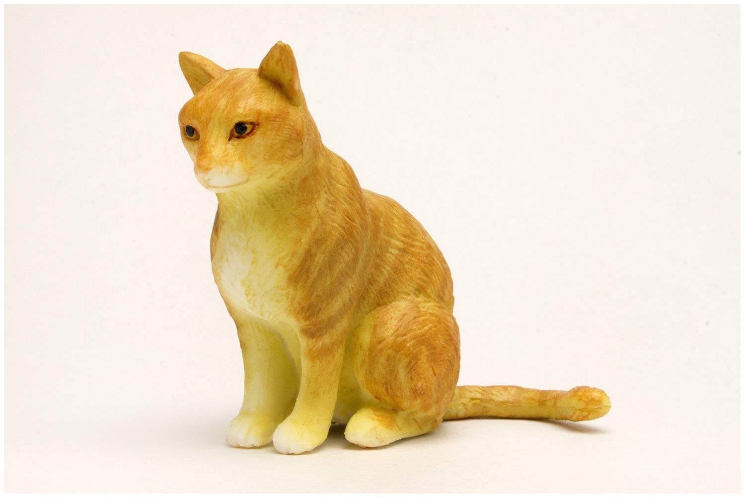 Amazon.co.jp: プラッツ 1/12 和ねこ 茶白トラ (座り) 彩色済み