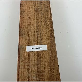 1 Piece Granadillo Thin Stock Lumber Boards Wood Crafts 1/8" x 3" x 24"