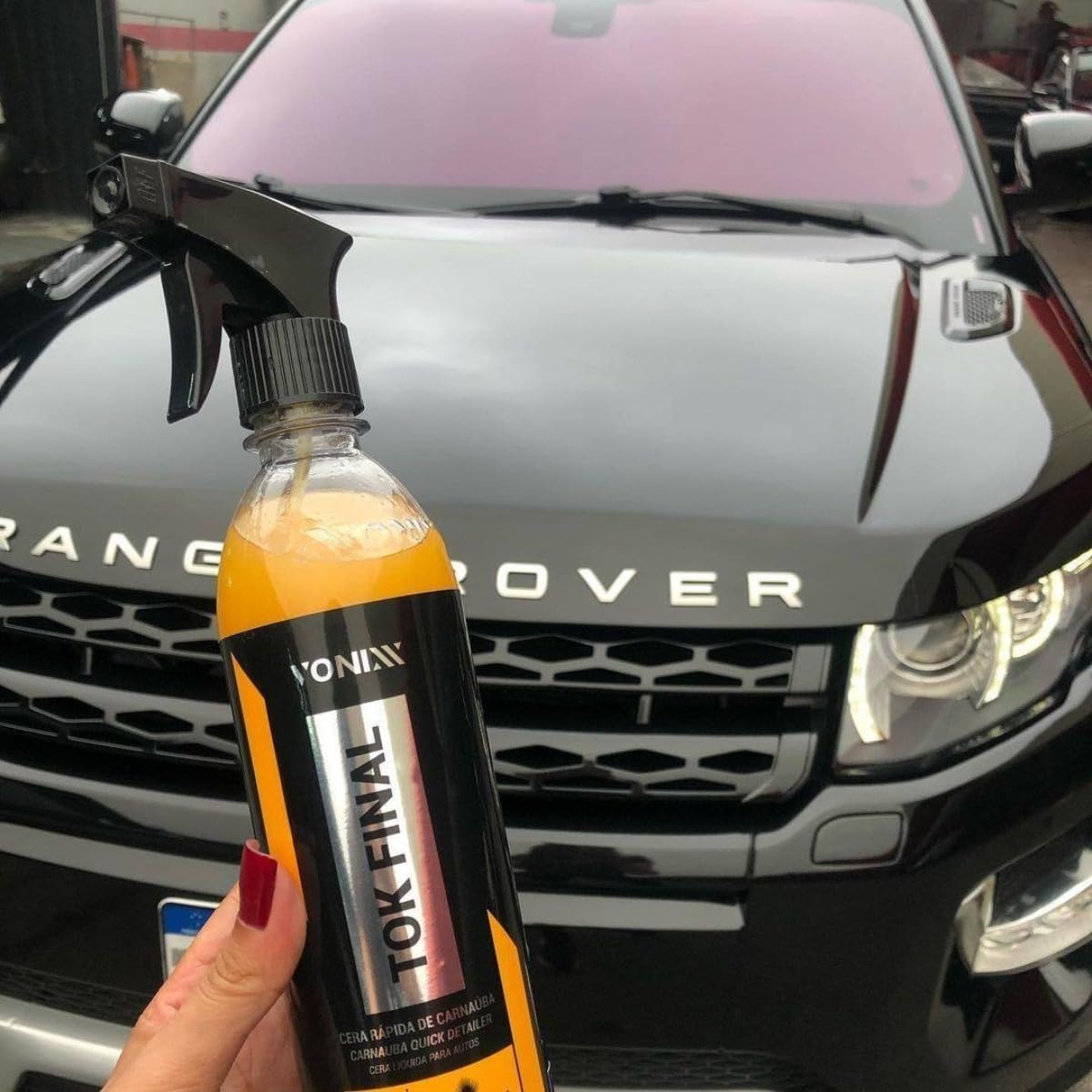 Cera Automotiva Hybrid Wax Vonixx + Tok Final Carnauba | Amazon.com.br